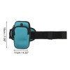 Unique Bargains Portable Phone Holder Arm Bands with Zipper 1 Pc - 2 of 4