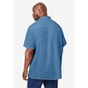 KingSize Men's Big & Tall Short-Sleeve Linen Shirt - 3 of 4