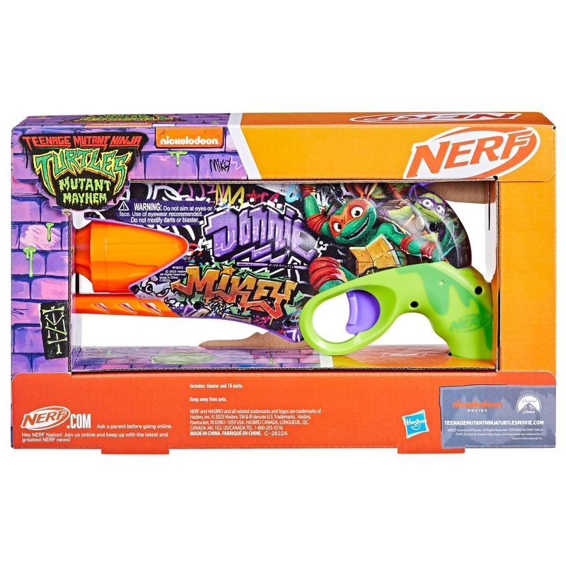 Nickelodeon NERF Ink TMNT Blaster, 5 of 6