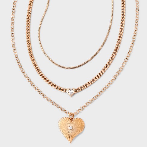 Target hot sale layered necklace