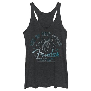 Women's Fender Out of This World Racerback Tank Top - 1 of 4