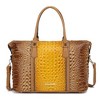MKF Collection Raven Faux Crocodile-Embossed Women’s Duffle Bag by Mia K - 2 of 4
