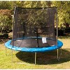 JumpKing 10 Foot Outdoor Trampoline  78sqft & Safety Net Enclosure, Blue JK10VC1 - image 4 of 4
