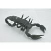 Collectible Wildlife Gifts | Scorpion, Black, Solid Rubber, Arachnids, Realistic, Model,  Toy,  Educational, Gift,           7"        F1974 B210 - 4 of 4