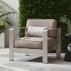 Christopher Knight Home Cape Coral Outdoor Aluminum Club Chairs with Sunbrella Cushions - 2 of 4