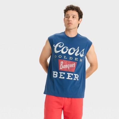 Men's Coors Graphic Muscle Tank Shirt - Original Use™ Blue