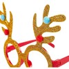 Juvale 3-Pack Christmas Glasses - Novelty Party Decorations, 3 Assorted Designs, 5.2x5.6 in - 4 of 4