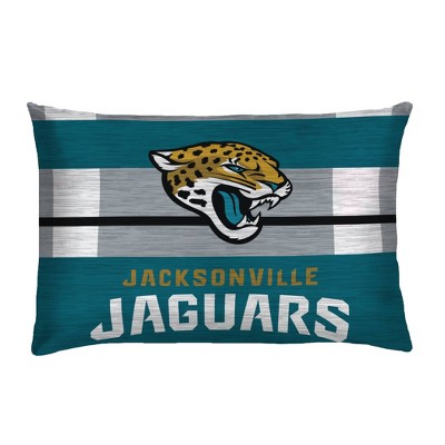 NFL Jacksonville Jaguars Heathered Stripe Queen Bed in a Bag - 3pc — фото 3