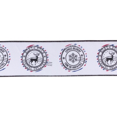 Melrose Wired Cotton Ribbon 4" x 5 yds.