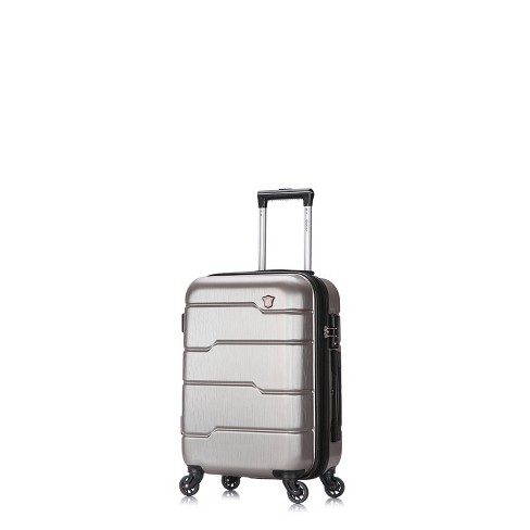 Dukap Intely Hardside 31 Large Checked Spinner Suitcase With Integrated  Digital Weight Scale - Gray : Target