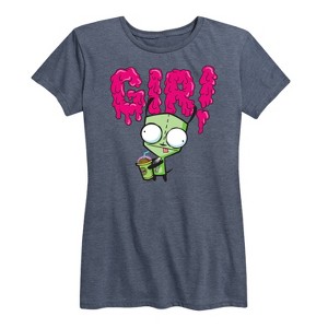 Women's - Invader ZIM - GIR Short Sleeve Graphic T-Shirt - 1 of 4
