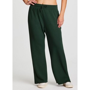 RBX Active Women's All Season Elevated Athleisure Fashion Wide Leg Lounge Pant with Pockets - 1 of 4