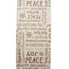 Design Imports  Christmas Gold Holiday Collage Printed Metallic Table Runner, Gold, 14X108" - 2 of 4