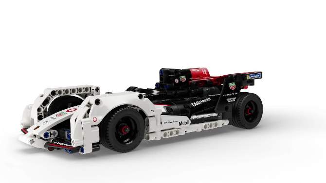 LEGO Technic Formula E Porsche 99X Electric AR Car Toy 42137, 2 of 8, play video