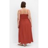 Women's Plus Size Martina Maxi Dress - cinnamon | CITY CHIC - 2 of 4