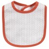 Hudson Baby Infant Boy Cotton Bib and Sock Set 5pk, Mr Fox, One Size - 3 of 4