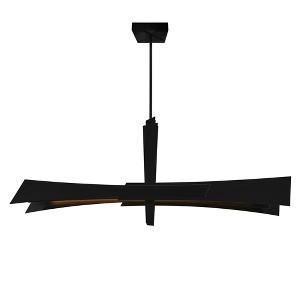 CWI Lighting,Solara Integrated LED Black Chandelier - 1 of 4
