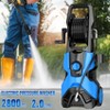 SKONYON Electric Pressure Washer, 2.0 GPM Power Washer with 4 Quick Connect Nozzles, High Pressure Cleaning Machine with Foam Cannon - 2 of 4