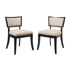 Modway Pristine Upholstered Fabric Dining Chairs - Set of 2 - 1 of 4