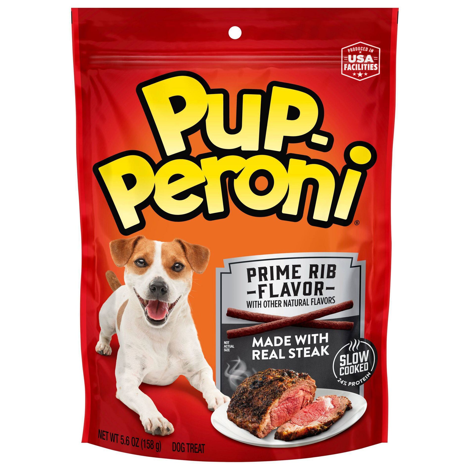Pup-Peroni Soft & Chewy Prime Dog Treat with Beef Flavor - 5.6oz