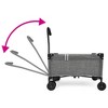 509 Crew: Little Wagon - Melange Grey - Folding Pull-Along Cart, Kids 3+ - 4 of 4