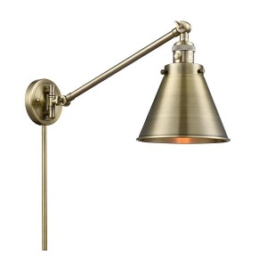Franklin Restoration - 1 Light Appalachian Swing Arm Wall Sconce In TraditionalStyle-12 Inches Tall and 8 Inches Wide - 1 of 1