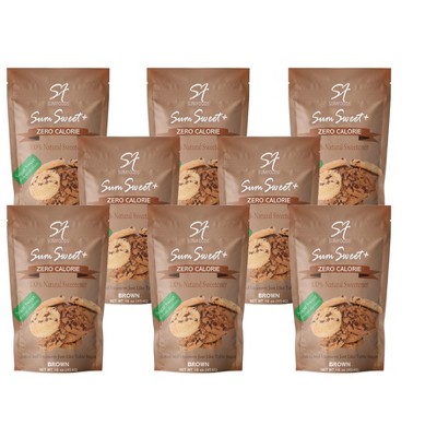 Sumsweet 100% Natural Sweetener Brown - Case of 8/16 oz