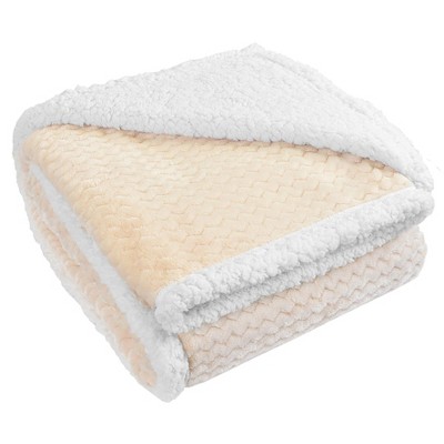 Catalonia Fleece Throws Blanket, Super Soft Comfy Fluffy Fuzzy Plush Blanket, 50x60 Inches