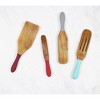 Mad Hungry 4-piece Teak Wood Multi-use Spurtle Set K51398 Refurbished Blue  : Target