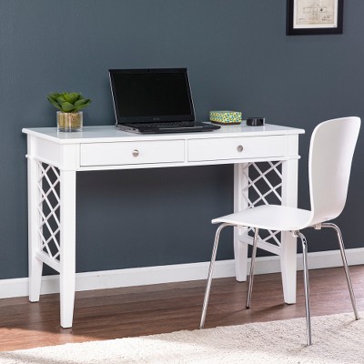 Anybaer White Writing Desk