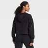 Women's French Terry 1/2 Zip Hooded Pullover Sweatshirt - JoyLab™ - image 2 of 3