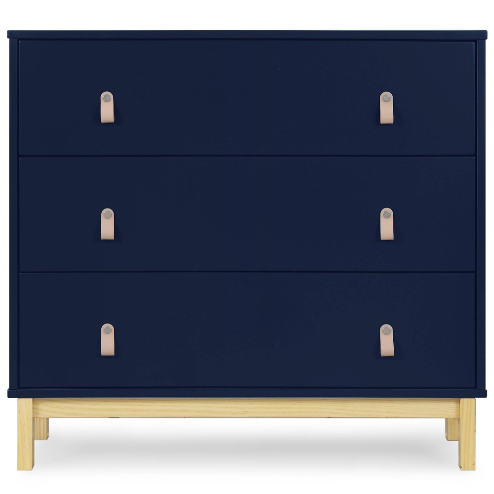 Photos - Dresser / Chests of Drawers babyGap by Delta Children Legacy 3 Drawer Dresser with Leather Pulls and I