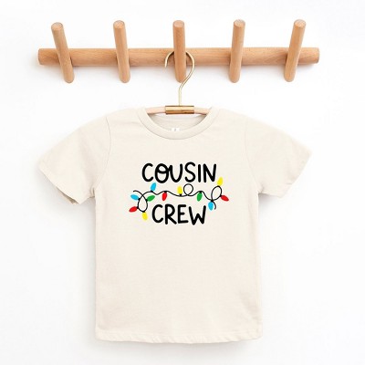 The Juniper Shop Cousin Crew Lights Toddler Short Sleeve Tee - 3T - Cream
