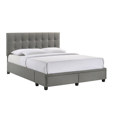 Queen Pasadena Platform Storage Bed Gray - Picket House Furnishings