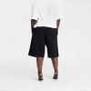 KBB by KAHLANA Women's Mid-Rise 'The Bermuda Shorts' - Black - 2 of 3