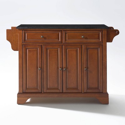 Lafayette Granite Top Full Size Kitchen Island/Cart - Crosley