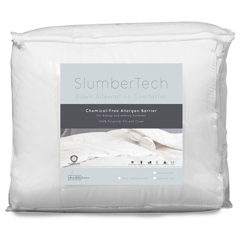SlumberTech MicronOne Allergen Barrier Cover, Down Alternative King Comforter, 4 of 5