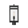 Z-Lite Nuri 1 - Light Post Light in  Black - 4 of 4