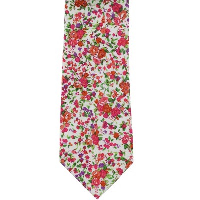 bar III Mens Floral Skinny Self-tied Necktie