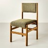 Dowel Leg Upholstered Armless Dining Chair - Hearth & Hand™ with Magnolia Furniture - 2 of 4