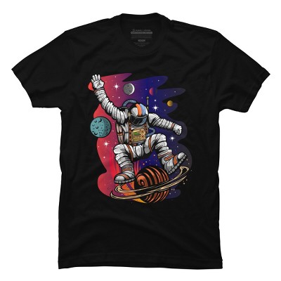 Men's Design By Humans Space Ride By Adamzworld T-shirt : Target