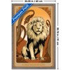 Trends International Wicked: For Good (2025) - A Very Nervous Lion Framed Wall Poster Prints - 3 of 4
