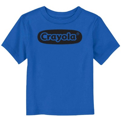 Toddler's Crayola Official Black Logo T-Shirt
