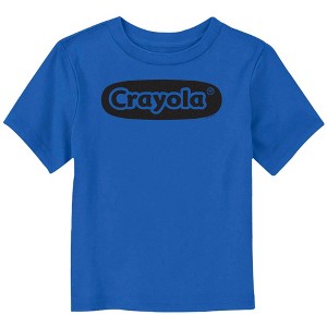 Toddler's Crayola Official Black Logo T-Shirt - 1 of 3