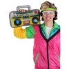 HalloweenCostumes.com    Inflatable 80s Boombox, Gray - 3 of 4