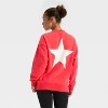 Women's 4th of July Graphic French Terry Oversized Crewneck Sweatshirt - JoyLab™ - 2 of 3