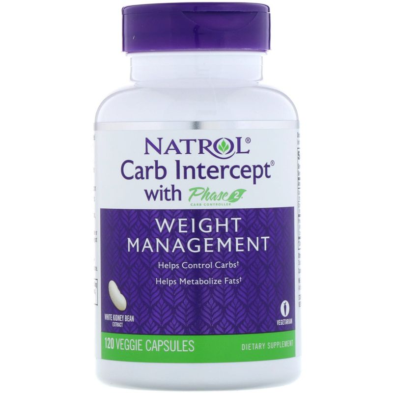Natrol Carb Intercept with Phase 2 Carb Controller, 120 Veggie Capsules, 3 of 4