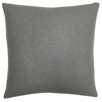 18"x18" Perleo Square Throw Pillow Light Gray - The Pillow Collection