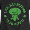 Girls' - SpongeBob Squarepants - Squidward Luck Fitted Short Sleeve Graphic T-Shirt - 2 of 4
