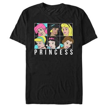 Men's Disney Princess Squares T-Shirt